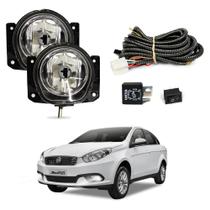 Kit Farol de Milha Grand Siena 2012 a 2021 Auxiliar Neblina Kit Farol de Milha Grand Siena 2012 a 2021 Auxiliar Neblina