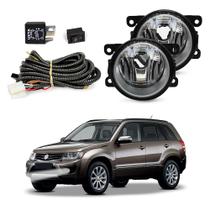 Kit Farol de Milha Grand Vitara 2008 a 2012 Auxiliar Neblina