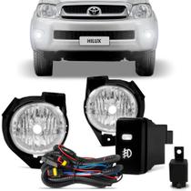 Kit Farol de Milha Hilux SR SRV 2009 a 2011 Auxiliar Neblina Botão Original Kit Farol de Milha Hilux SR SRV 2009 a 2011 Auxiliar Neblina Botão Original