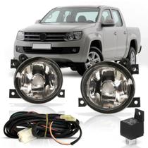 Kit Farol de Milha Jetta 2007 A 2010 Amarok 2010 A 2012 Polo 2013 A 2014 Botão Modelo Unive