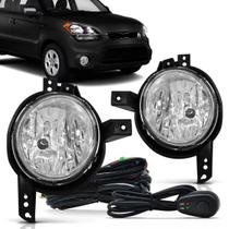 Kit Farol de Milha Kia Soul 2012/2013 H11 c/ Botão Alternativo Excelente Acabamento Suns-FGS1202KA