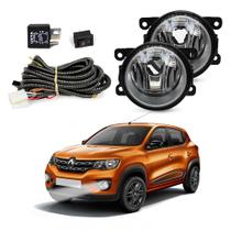 Kit Farol de Milha Kwid 2017 a 2022 Auxiliar Neblina