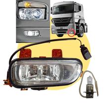 Kit farol de milha le + lâmpada h3 mercedes-benz axor