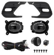 Kit Farol de Milha LED Novo Polo 2023 em diante Comfortline Sense TSI MPI Botão modelo Painel