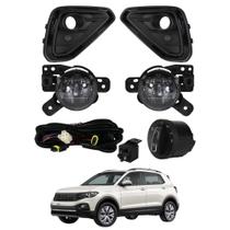 Kit Farol de Milha LED T-Cross Sense A partir de 2025 Grade Preta Botão Modelo Original Shocklight - SL-263311LED Kit Farol de Milha LED T-Cross Sense A partir de 2025 Grade Preta Botão Modelo Original Shocklight - SL-263311LED