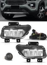 Kit Farol de Milha Neblina Fiat Pulse 2022 Em Diante Farol LED Botão Alternativo Kit Farol de Milha Neblina Fiat Pulse 2022 Em Diante Farol LED Botão Alternativo