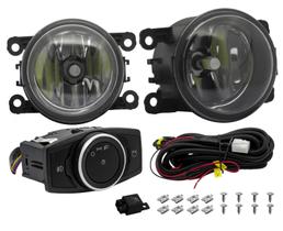 Kit Farol de Milha Neblina Ford Novo Ka 2019 2020 2021 + Kit Lâmpada Super LED 6000K Kit Farol de Milha Neblina Ford Novo Ka 2019 2020 2021 + Kit Lâmpada Super LED 6000K