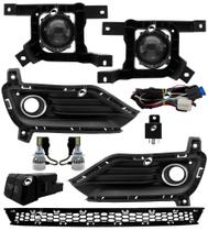 Kit Farol de Milha Neblina HB20 2016 2017 2018 2019 Interruptor Trip Kit LED
