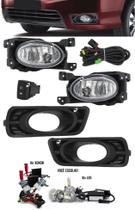 Kit Farol de Milha Neblina Honda City 2012 2013 2014 2015 + Kit Xenon 6000K / 8000K ou Kit Lâmpada Super LED 6000K