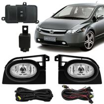 Kit Farol De Milha Neblina Honda New Civic 2006 2007 2008