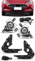 Kit Farol de Milha Neblina Hyundai HB20 HB20S 2020 2021 Kit Farol de Milha Neblina Hyundai HB20 HB20S 2020 2021