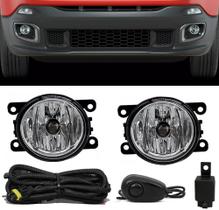 Kit Farol de Milha Neblina Jeep Renegade - Interruptor Alternativo - Suns Zapos Tiger Suitz