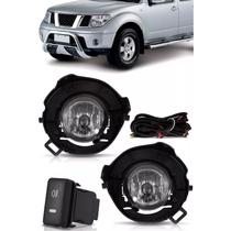 Kit Farol de Milha Neblina Nissan Frontier 2009 2010 2011 2012 - Interruptor Modelo Original