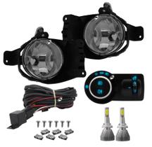 Kit Farol de Milha Neblina Onix 2012 até 2014 Prisma Cobalt e Spin 2013 até 2015 Botão Painel Bipartido Azul + Kit Lâmpada Super LED 6000K Kit Farol de Milha Neblina Onix 2012 até 2014 Prisma Cobalt e Spin 2013 até 2015 Botão Painel Bipartido Azul + Kit Lâmpada Super LED 6000K