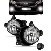 Kit Farol de Milha Neblina Onix Prisma Cobalt Spin
