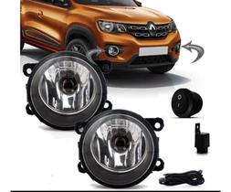 Kit Farol De Milha Neblina Renault Kwid 2017 2018 2019 2020 - Suits