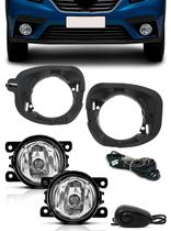 Kit Farol de Milha Neblina Renault Logan 2019 2020 2021 - Interruptor de Alternativo Kit Farol de Milha Neblina Renault Logan 2019 2020 2021 - Interruptor de Alternativo