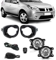 Kit Farol De Milha Neblina Renault Sandero 2007/2011