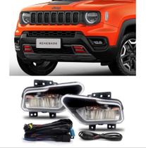 Kit Farol De Milha Neblina Super Led Renegade Jeep 2022 2023