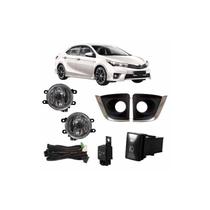 Kit Farol de Milha Neblina Toyota Corolla 2015 2016 2017 Botão Painel