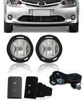 Kit Farol de Milha Neblina Toyota Etios 2011 2012 2013 2014 2015 2016 2017 2018 2019 2020 2021