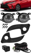 Kit Farol de Milha Neblina Yaris Com LED 2022 Em Diante Botão Painel Kit Farol de Milha Neblina Yaris Com LED 2022 Em Diante Botão Painel