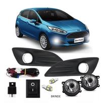 Kit Farol De Milha New Fiesta Com Completo