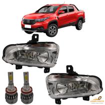 Kit Farol De Milha Nova Strada 2020 2021 2022 + Kit Led Kit Farol De Milha Nova Strada 2020 2021 2022 + Kit Led