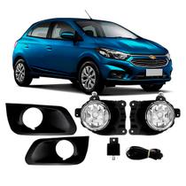 Kit Farol de Milha Onix Lt Prisma 17/19 com Moldura + Botão Kit Farol de Milha Onix Lt Prisma 17/19 com Moldura + Botão