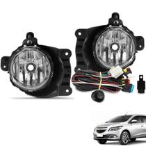 Kit Farol de Milha Onix Prisma Cobalt Spin Sonic Botão Tic Tac Kit Farol de Milha Onix Prisma Cobalt Spin Sonic Botão Tic Tac