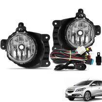 Kit Farol de Milha Onix Prisma Cobalt Spin Sonic Botão Universal Kit Farol de Milha Onix Prisma Cobalt Spin Sonic Botão Universal