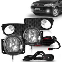 Kit Farol de Milha Palio Fire Celebration 2008 a 2012 Auxiliar Neblina