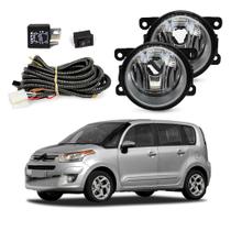 Kit Farol de Milha para C3 Picasso 2013 a 2015 Auxiliar Neblina Kit Farol de Milha para C3 Picasso 2013 a 2015 Auxiliar Neblina