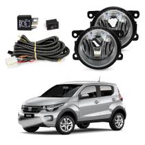 Kit Farol de Milha para Mobi 2017 a 2025 Auxiliar Neblina Kit Farol de Milha para Mobi 2017 a 2025 Auxiliar Neblina