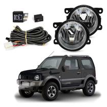 Kit Farol de Milha para Suzuki Jimny 2009 a 2019 Auxiliar Neblina