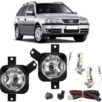 Kit farol de milha parati g3 1999 2000 01 02 03 04 05 + led