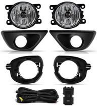 Kit Farol De Milha Renault Duster 2015-2019 + Moldura E Base