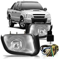 Kit Farol de Milha S10 2001 A 2011 Blazer Botão Universal