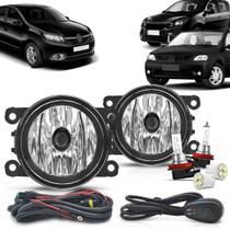 Kit farol de milha sandero Logan 12 2013 2014 2015 2016 2017 2018 2019 2020 2021 botão alternativo Kit farol de milha sandero Logan 12 2013 2014 2015 2016 2017 2018 2019 2020 2021 botão alternativo
