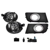 Kit Farol de Milha Shocklight VW Amarok 2010..2014 Botao Original ARO Cromado SL-260910