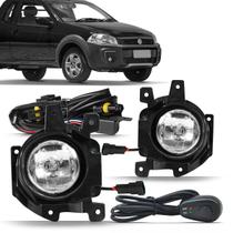 Kit farol de milha Strada Working 14 15 16 2017 2018 2019 2020 suporte integrado botão alternativo Kit farol de milha Strada Working 14 15 16 2017 2018 2019 2020 suporte integrado botão alternativo