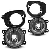 Kit Farol De Milha Vidro Com Suporte Duster Oroch 2013/16
