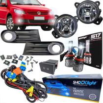 Kit farol de milha volkswagen vw gol voyage saveiro geração 5 g5 2009 2010 2011 2012 + lampada led s17 nano hb4 Kit farol de milha volkswagen vw gol voyage saveiro geração 5 g5 2009 2010 2011 2012 + lampada led s17 nano hb4