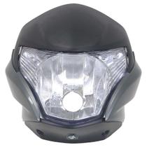 Kit Farol Dianteiro CG 150 Titan Flex 2011 Cinza 4 Peças Kit Farol Dianteiro CG 150 Titan Flex 2011 Cinza 4 Peças