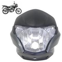 Kit Farol Dianteiro CG 150 Titan Flex 2011 Cinza Acabamento Liso 4 Peças