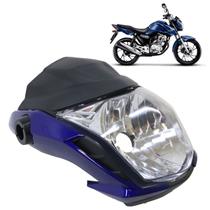 Kit Farol Dianteiro CG 160 Fan 2022 2023 2024 Azul Caraiva Perolizado Acabamento Liso 4 Peças Kit Farol Dianteiro CG 160 Fan 2022 2023 2024 Azul Caraiva Perolizado Acabamento Liso 4 Peças