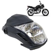 Kit Farol Dianteiro CG 160 Fan 2022 2023 2024 Cinza Chumbo Fosco Lente Lisa Acrílico Acabamento Liso Kit Farol Dianteiro CG 160 Fan 2022 2023 2024 Cinza Chumbo Fosco Lente Lisa Acrílico Acabamento Liso