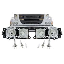 Kit Farol Duplo Compativel Mb Atron 1719 + Lâmpada