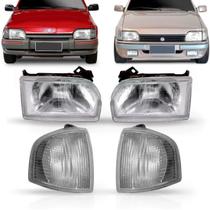 Kit Farol Escort Verona 1988 A 1992 Originais Ipv Com Pisca