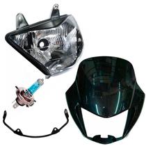 Kit Farol Falcon Lâmpada Farol Aranha Carenagem Cinza 2002